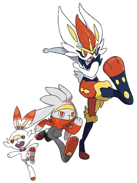 <strong>Scorbunny</strong>, the starter Pokémon from Generation VIII, along with its two evolutions, Raboot and Cinderace, are hopping their way into Pokémon Scarlet and Violet. . Scorbunny evolution